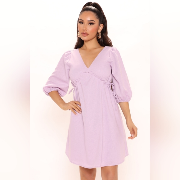 Fashion Nova Dresses & Skirts - 🎁🎁🎁MINI DRESS- LAVENDER  XS